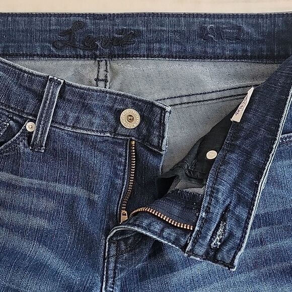 Levi's Sample Jeans With Bling Logo Pockets Womens Size 30" X 32" - Picture 8 of 14